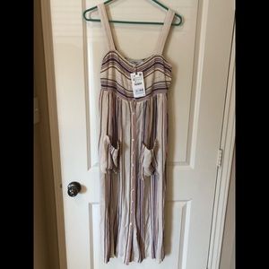 Zara xs maxi dress with pockets